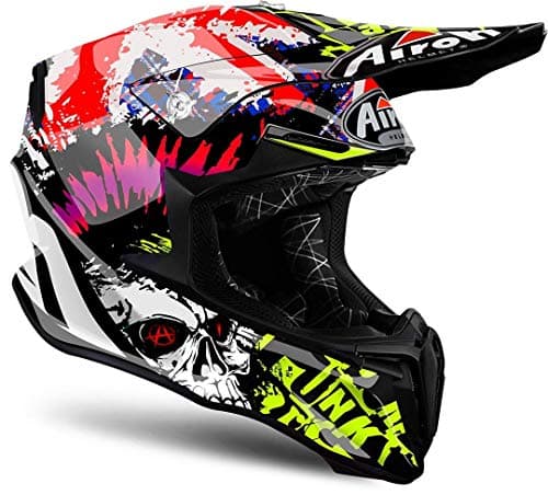 Image of HELMET AIROH TWIST CRAZY BLACK GLOSS L