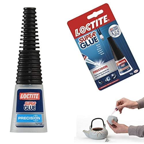 Image of 2 x Super Glue Adhesive Loctite All Purpose Water Resistant Wood Metal Plastic Repair Superglue Extra Nozzle 5G