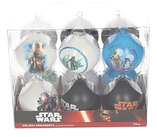 Image of Star Wars Sdtsdt89743 Set of Christmas Baubles, White, Pack of 12