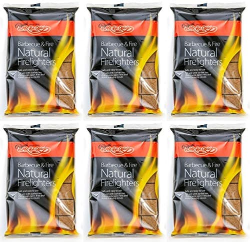 Image of SIX PACK OF BAR-BE-QUICK NATURAL FIRELIGHTERS - Safe and Easy to Use!