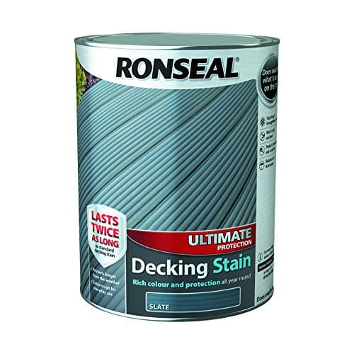 Image of RONSEAL Ultimate Protection Decking Stain Slate 5L