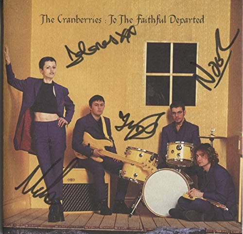 Image of The Cranberries Dolores O'Riordan Fully Signed CD Album + Certificate of Authentication 100% Genuine