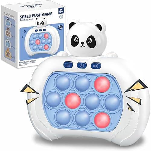 Image of Quick Press Game Fidget Toys Pro for Kids Adults, Handheld Game Fast Puzzle Game Machine, Push Bubble Stress Toy, Relief Party Favors, for Kids