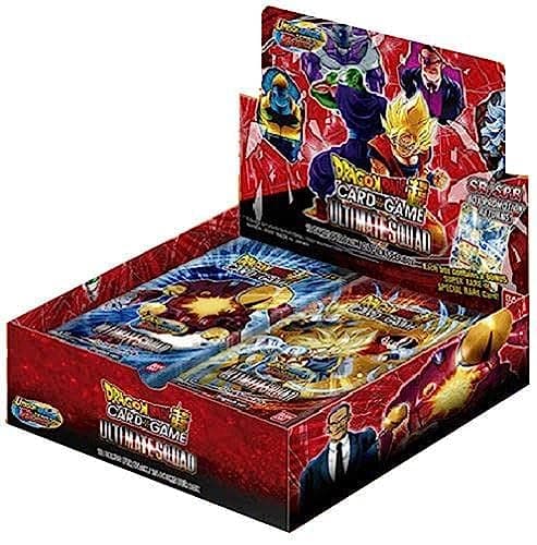 Image of Dragon Ball Super Card Game: Ultimate Squad Booster Box, Red
