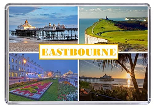 Image of Eastbourne United Kingdom England Souvenir Acrylic Fridge Magnet (Standard: 70x45mm)