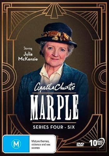 Image of Agatha Christie's Miss Marple (Seasons 4-6) - 10-DVD Set ( The Murder at the Vicarage / 4:50 from Paddington / The Body in the Library / A Murder Is Announced / Sleeping Murder / By the Pricking