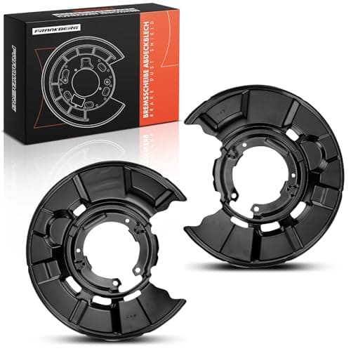 Image of Frankberg 2x Brake Dust Shield Rear Left Right Compatible with 1 Series F20 1.5L 1.6L 2010-2019 1 Series E81 1.6L-3.0L 2006-2012 2 Cabriolet F23 1.5L 2.0L 2014-2021 Replace# 34216762857