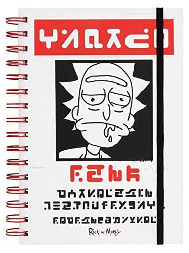 Image of Rick and Morty SR72405 A5 "Wanted" Wiro Notebook