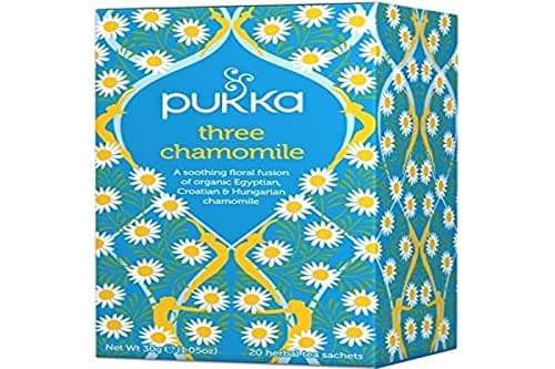 Image of Pukka Herbs Three Chamomile Herbal Tea 20bag X 5 (Pack of 5)