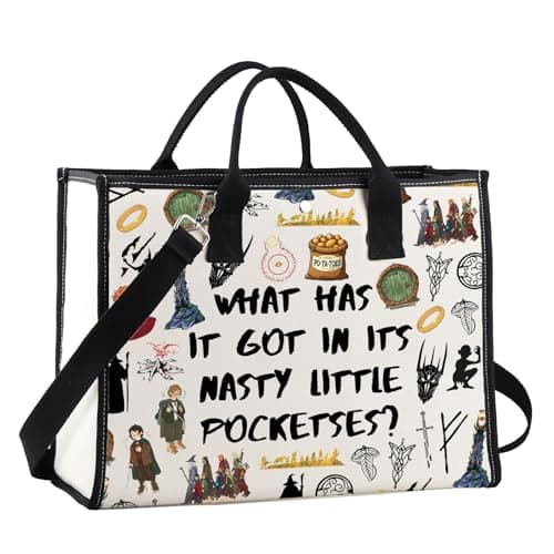 Image of Lord Rings Makeup Bag Baggins Gift What Has It Got In Its Nasty Little Pockets Middle Earth Gifts (What Has TG1)
