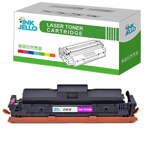 Image of Inkjello 069 Toner Cartridge For Printer, Compatible With Canon i-SENSYS LBP673Cdw MF752Cdw MF754Cdw Magenta (1-Pack)