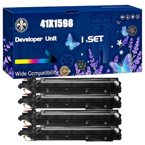 Image of 41X1598 Developer Unit Compatible for Lexmark CX924DTE CX920de CX923DTE CX924DXE Printers, Black High Yield 300000 Pages Printer Accessories (3 Pack Black)