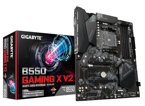 Image of Gigabyte B550 Gaming X V2 (AMD Ryzen 5000/B550/ATX/M.2/HDMI/DVI/USB 3.1 Gen 2/DDR4/ATX/Gaming Motherboard)