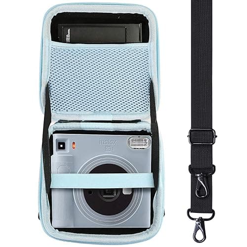 Image of Hard Travel Case for Fujifilm instax SQ40/ instax SQUARE SQ1 instant camera by Aenllosi (Blue,only case)