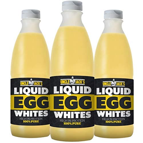 Image of Uncle Jack's Free Range Liquid Egg Whites 970ml (Pack of 3)