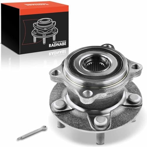 Image of Frankberg 1x Wheel Bearing Hub Wheel Hub Rear Axle Left or right Compatible with Outlander II CW_W 2.0L-2.4L 2006-2012 4007 VU_ VV_ 2.2L 2.4L 2007-2013 Replace# 3785A019