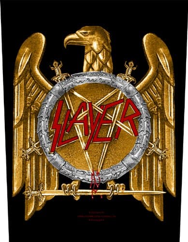 Image of Slayer Golden Eagle Back Patch
