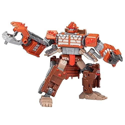 Image of Transformers Legacy Evolution Voyager Class Trashmaster 7” Action Figure For Boys And Girls Ages 8 And Up