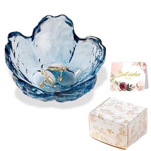 Image of Gifts For Women Trinket Dish Unique Birthday New Home Gifts For Women Her Jewellery Tray Cute Room Decor Aesthetic Bedroom Accessories Ring Dish Holders Small Friendship Christmas House Warming Gifts