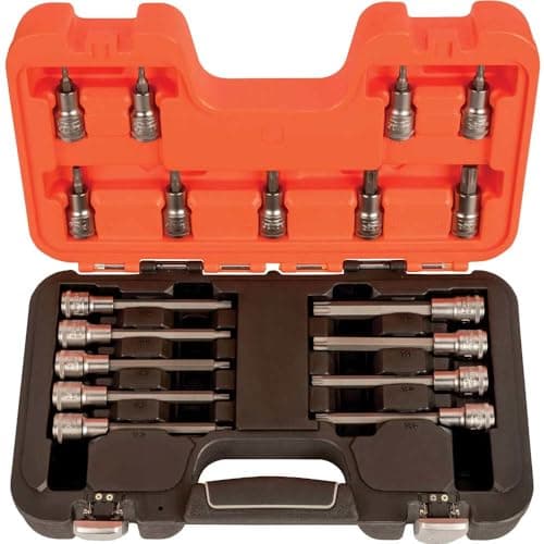 Image of S18TORX 1/2in Drive Socket Set of 18 Metric
