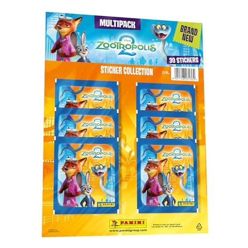 Image of Panini Zootropolis 2 Sticker Collection - Multipack