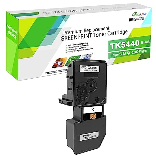 Image of GREENPRINT TK5440 TK-5440 TK-5440K ( TK5430 TK-5430 ) Compatible Toner Cartridge High Yield 2600 Pages Black for Kyocera ECOSYS PA2100 PA2100cx PA2100cwx MA2100 MA2100cwfx MA2100cfx Printers