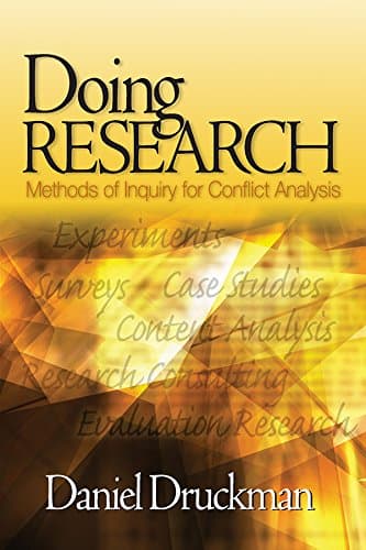 Image of Doing Research: Methods of Inquiry for Conflict Analysis