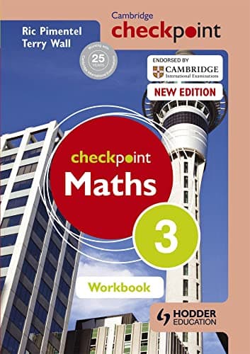 Image of Cambridge Checkpoint Maths Workbook 3