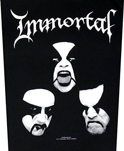 Image of Immortal Blashyrkh back patch.