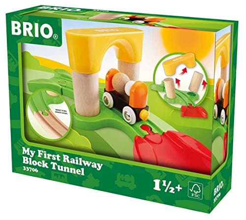 Image of BRIO My First Railway Block Tunnel, [Amazon Exclusive]