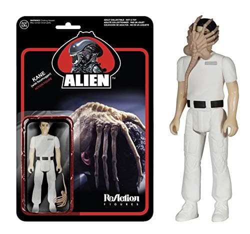 Image of Alien ReAction Action Figures Wave 2 - Kane With Facehugger