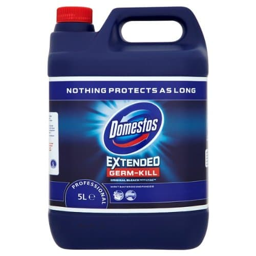 Image of Domestos Professional Extended Germ-Kill Original Bleach wit CTAC 5L