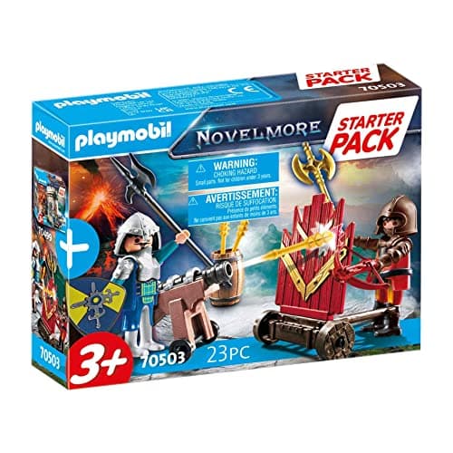 Image of Playmobil 70503 Novelmore Knights' Duel Small Starter Pack, for Children Ages 3+, Fun Imaginative Role-Play, PlaySets Suitable for Children Ages 4+