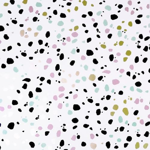 Image of Arthouse Dotty Animal Print Wallpaper - Dalmation Inspired - Multicoloured Design Adds Fun to Your Room - On-Trend Print - Great in a Kids Room, Study, Hallway or Bedroom - Paste The Paper - 909708