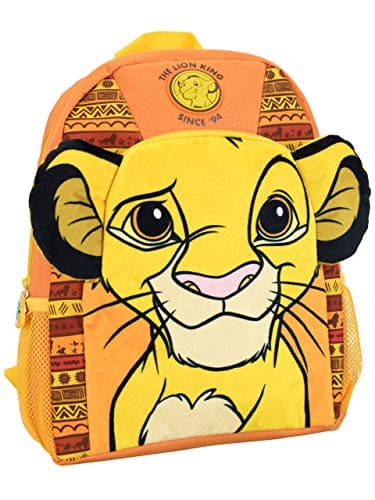 Image of Disney Lion King Backpack | Kids Backpack | Yellow One Size