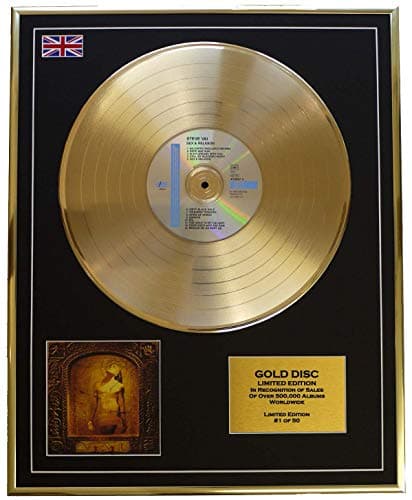 Image of Limited Edition Cd Gold Disc STEVE VAI ALBUM 'SEX & RELIGION'/(Steve Vai)