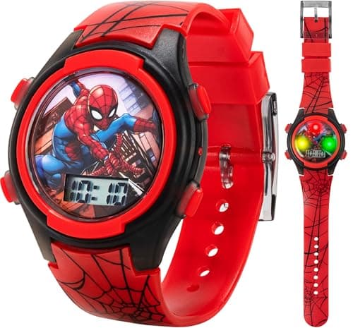 Image of Accutime Unisex-Kids Digital Quartz Watch with Plastic Strap SPD3515A