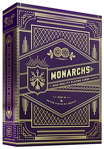 Image of theory11 Monarchs Playing Cards (Purple)