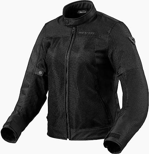 Image of REV'IT! Revit Eclipse 2 Ladies Motorcycle Textile Jacket, black, 38