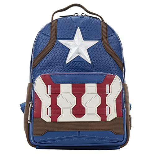 Image of Loungefly Marvel Captain America Infinity Saga Hero Mini Backpack