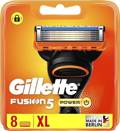 Image of Gillette Fusion Power Men's Razor Blades, 8 each