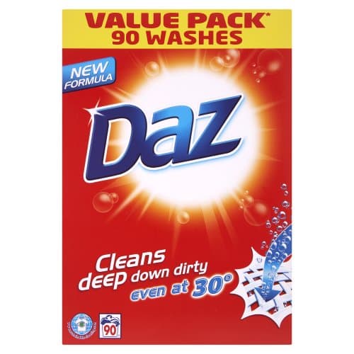 Image of Daz Regular Laundry Detergent Powder 90 Washes 6.12 kg