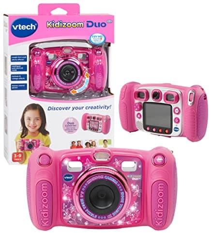 Image of VTech 507153 Kidizoom Duo Camera 5.0, Kids Camera with Colour Display, For Photos, Selfies and Videos, Photo Editing and Effects, Infants aged 3, 4, 5, 6, 7 + years, Multicolor