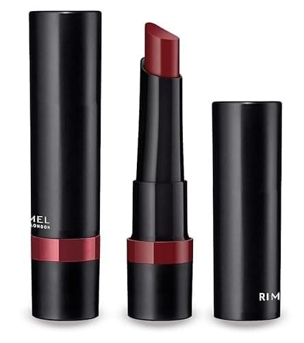 Image of 2x Lasting Finish Matte Lipstick – All-Day Intense Lip Color with Exclusive Ruby and Diamond Complex, Color 530 Hollywood Red – Bundled by Smart Cutie