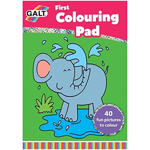 Image of Galt Toys, First Colouring Pad, Kids Colouring Book, Ages 3 Years Plus