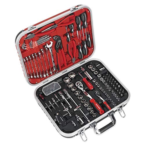Image of Sealey Mechanic's Tool Kit 144pc - AK7980 - Red
