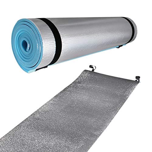Image of Milestone Camping 16610 Single EVA Camping Mattress/Insulated and Lightweight for Hiking, Festival, Outdoor Activities/Comfortable and Moisture Proof Ground Protection