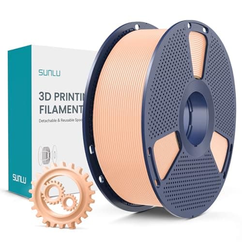 Image of SUNLU PLA+ Filament 1.75mm, Enhanced Durability and High Strength, PLA Plus 3D Printer Filament for 3D FDM Printers, 1kg Spool, pla+ Beige