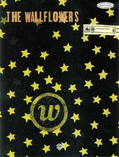 Image of The "Wallflowers": Guitar Vocal Edition with Tablature: Bringing Down the Horse by The Wallflowers (1-Jul-1997) Sheet music