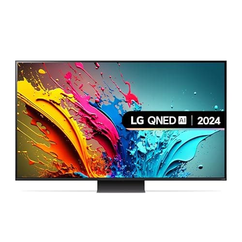 Image of LG 75QNED87T6B 75-Inch 4K UHD Smart TV, (α8 AI Processor, Freeview Play and Amazon Alexa, 120Hz), Essence Graphite [Model 2024]